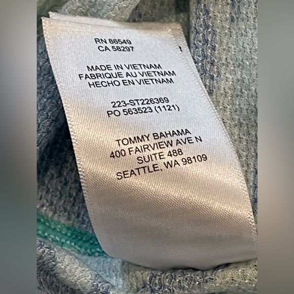 Tommy Bahama  IslandZone Palm Printed Polo Shirt Men’s Size Medium - Picture 6 of 9